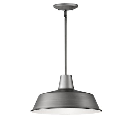 Maxim Lighting Pier M X-Large Pendant, Weathered Zinc 35019WZ